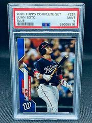 Juan Soto [Blue] #224 Baseball Cards 2020 Topps Complete Set Prices