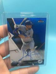 Chris Taylor [Blue Refractor] Baseball Cards 2018 Topps Finest Autographs Prices