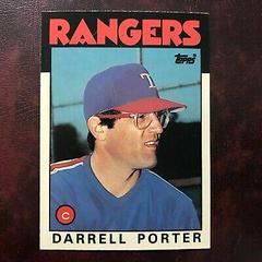 Darrell Porter #88T Baseball Cards 1986 Topps Traded Tiffany Prices