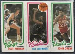 Wedman, Cartwright, Drew Basketball Cards 1980 Topps Prices