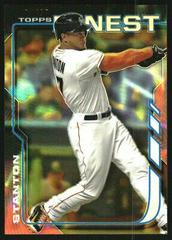 Giancarlo Stanton [Gold Refractor] Baseball Cards 2014 Finest Prices