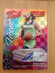 Ricky Rubio [Red] #HI-RRB Basketball Cards 2021 Panini Hoops Ink Prices
