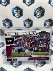 Caleb Farley #10 Football Cards 2021 Panini Contenders Draft Picks Front Row Seats Prices