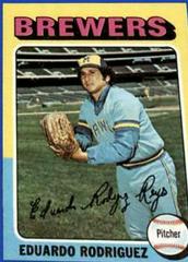 Eduardo Rodriguez #582 Baseball Cards 1975 Topps Mini Prices