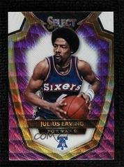Julius Erving [Blue, White Prizm] #166 Basketball Cards 2014 Panini Select Prices