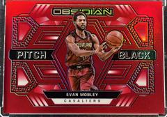 Evan Mobley [Red] #15 Basketball Cards 2021 Panini Obsidian Pitch Black Prices