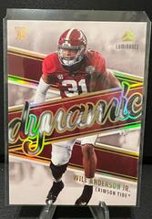 Will Anderson Jr. #DR-14 Football Cards 2023 Panini Luminance Dynamic Rookies Prices