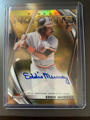 Eddie Murray [Gold Refractor] #FMA-EM Baseball Cards 2021 Topps Finest Moments Autographs Prices