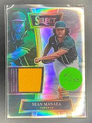 Sean Manaea [Holo] Baseball Cards 2022 Panini Select Swatches Prices