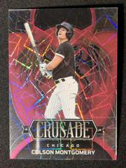 Colson Montgomery [Pink Velocity] #13 Baseball Cards 2023 Panini Chronicles Crusade Prices