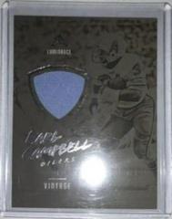Earl Campbell #5 Football Cards 2018 Panini Luminance Vintage Materials Prices