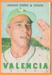 Aquiles Gomez #94 Baseball Cards 1967 Venezuela Topps Prices