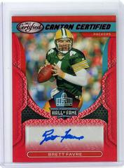 Brett Favre [Red] #CCS-BF Football Cards 2022 Panini Certified Canton Signatures Prices