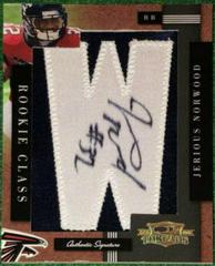 Jerious Norwood [Autograph] Football Cards 2006 Panini Donruss Threads Prices