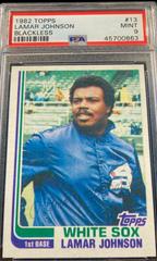 Lamar Johnson [Blackless] Baseball Cards 1982 Topps Prices