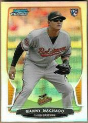 Manny Machado [Refractor] #324 Baseball Cards 2013 Bowman Chrome Mini Prices