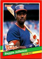 Reggie Jefferson #55 Baseball Cards 1991 Donruss Rookies Prices