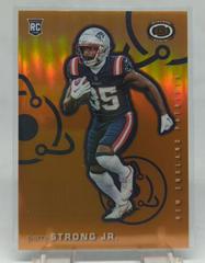 Pierre Strong Jr. [Orange] #D-14 Football Cards 2022 Panini Chronicles Dynagon Rookies Prices