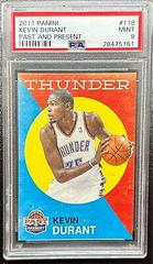 Kevin Durant Basketball Cards 2011 Panini Past and Present Prices