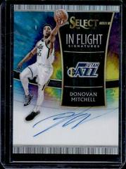 Donovan Mitchell [Tie Dye Prizm] Basketball Cards 2018 Panini Select in Flight Signatures Prices