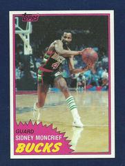 Sidney Moncrief Mid West #99 Basketball Cards 1981 Topps Prices