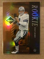 Tony Romo [Bronze Spotlight] Football Cards 2003 Leaf Limited Prices