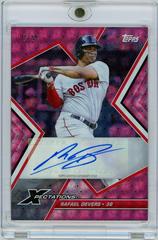 Rafael Devers [Plasma Pink] Baseball Cards 2023 Topps Xpectations Autographs Prices