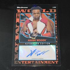 Xavier Woods [Refractor] Wrestling Cards 2021 Topps Slam Attax Chrome WWE Autographs Prices