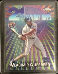 Vladimir Guerrero Baseball Cards 2000 Topps Chrome 21st Century Prices