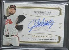 John Smoltz Baseball Cards 2023 Topps Definitive Autograph Collection Prices
