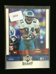 Terrell Owens Football Cards 2005 Upper Deck Kickoff Prices