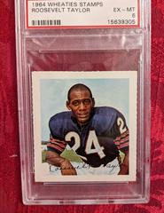 Roosevelt Taylor Football Cards 1964 Wheaties Stamps Prices