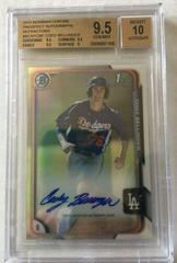 Cody Bellinger [Refractor] Baseball Cards 2015 Bowman Chrome Autograph Prospect Prices