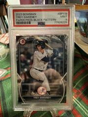 Trey Sweeney [Black] #BP-119 Baseball Cards 2023 Bowman Paper Prospects Prices
