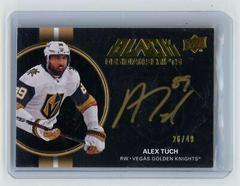 Alex Tuch [Gold] #OS-AT Hockey Cards 2021 SPx UD Black Obsidian Scripts Prices