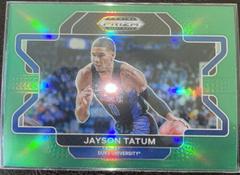 Jayson Tatum [SP Variation Green] Basketball Cards 2022 Panini Prizm Draft Picks Prices