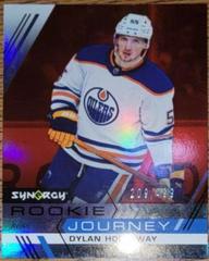 Dylan Holloway [Red] Hockey Cards 2022 Upper Deck Synergy Rookie Journey Away Prices