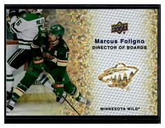 Marcus Foligno [Gold Sparkle] #DB-8 Hockey Cards 2023 Upper Deck Director of Boards Prices