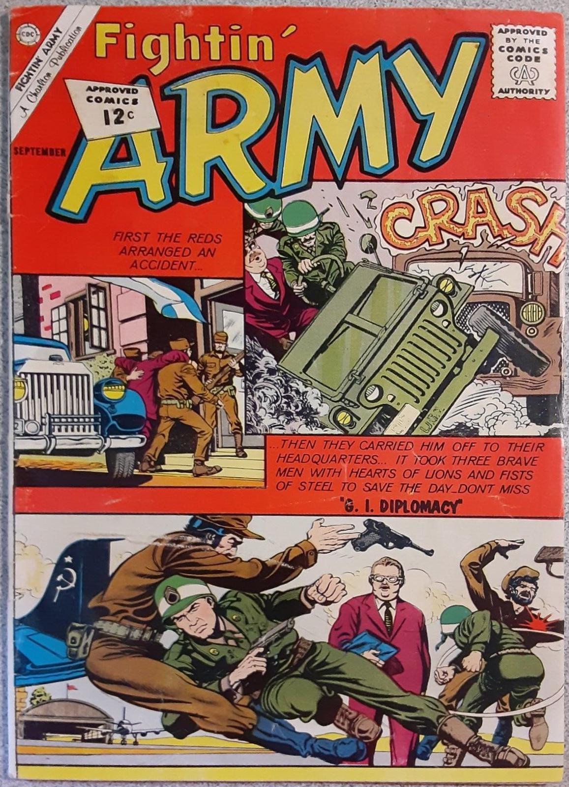 Fightin' Army #48 (1962) Comic Books Fightin' Army