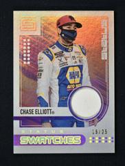 Chase Elliott [Silver] #SS-CE Racing Cards 2021 Panini Chronicles NASCAR Status Swatches Prices