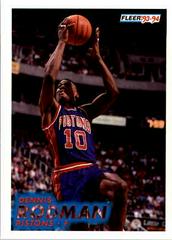 Dennis Rodman #64 Basketball Cards 1993 Fleer Prices