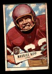 Maurice Nipp #107 Football Cards 1952 Bowman Large Prices