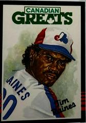 Tim Raines [Canadian Greats] #252 Baseball Cards 1985 Leaf Prices