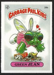 Green JEAN #39b Garbage Pail Kids 1985 Mini Prices