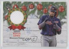 Royce Lewis [Blue Metallic] #WRC-RL Baseball Cards 2022 Topps Holiday Relics Prices