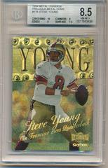 Steve Young [Precious Metal Gems] #178 Football Cards 1999 Metal Universe Prices