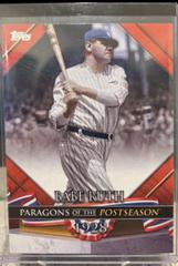 Babe Ruth [Red] Baseball Cards 2022 Topps Update Paragons of the Postseason Prices