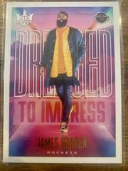 James Harden #9 Basketball Cards 2019 Panini Court Kings Dressed to Impress Prices