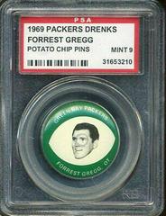 Forrest Gregg Football Cards 1969 Drenks Potato Chip Packers Pins Prices