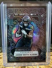 Jaxon Smith-Njigba [Purple Electric Etch] #16 Football Cards 2023 Panini Obsidian Supernova Prices